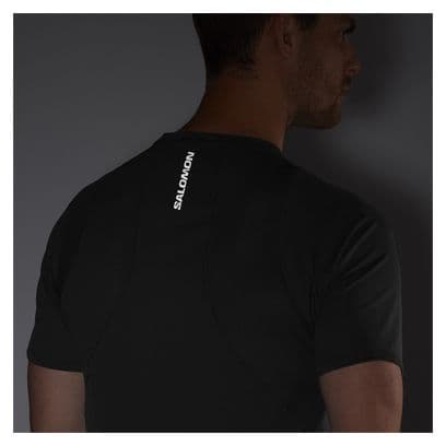 Salomon Sense Aero Black short-sleeved jersey