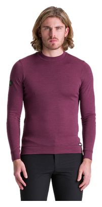 Langarmpullover Santini Impetus Merinos Violett