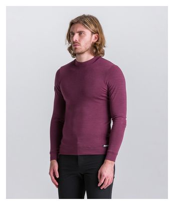 Langarmpullover Santini Impetus Merinos Violett