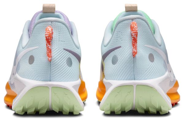 Zapatilla Nike Pegasus Trail 5 Azul Naranja Verde Mujer