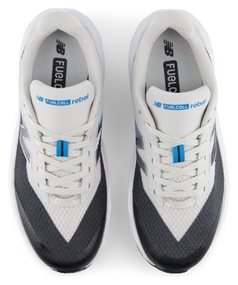 Zapatillas de running New Balance FuelCell Rebel Lace Blanco/Negro/Azul para niño