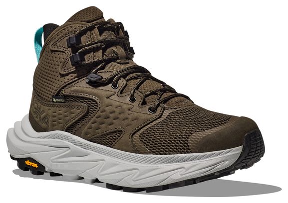 Zapatillas de senderismo Hoka Anacapa 2 Mid GTX para mujer Marrón/Gris