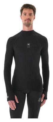 Camiseta de manga larga Compressport 3D Thermo 110g Negra