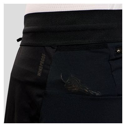 Pantaloni da corsa da uomo Odlo Zeroweight Warm 2.0 Black