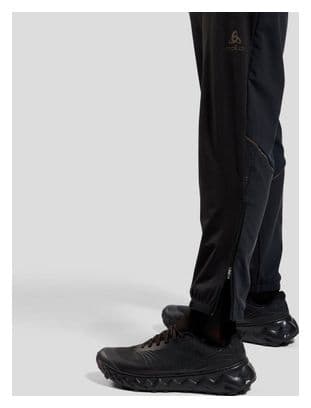 Pantaloni da corsa da uomo Odlo Zeroweight Warm 2.0 Black