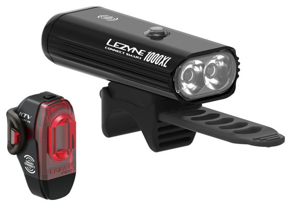 Luci Lezyne Connect Smart Pair nere