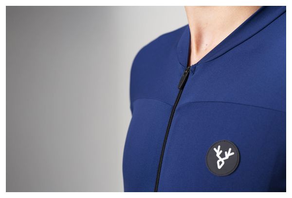 Kurzarm Trikot LeBram Ventoux Bleu Marine