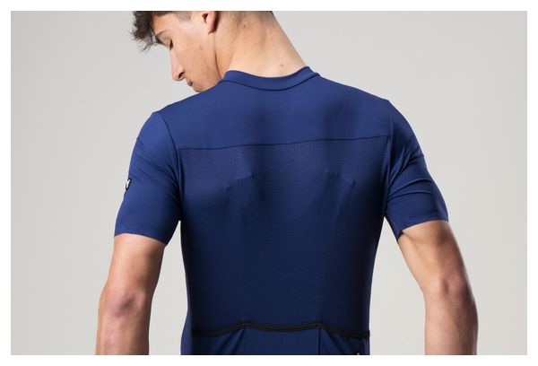 Kurzarm Trikot LeBram Ventoux Bleu Marine