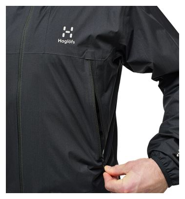 Haglöfs L.I.M Proof Waterproof Jacket Black Homme