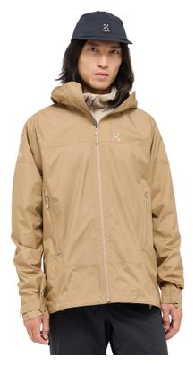 Chaqueta Haglöfs LIM Airak 2.5L Chaqueta impermeable Marrón Hombre