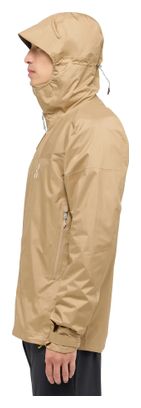 Chaqueta Haglöfs LIM Airak 2.5L Chaqueta impermeable Marrón Hombre