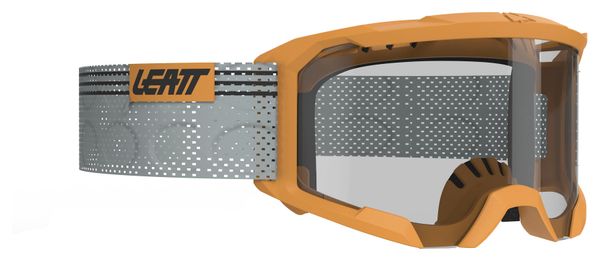 Leatt Velocity 4.0 MTB X-Flow Lager Yellow Clear 83 Vlt Mask