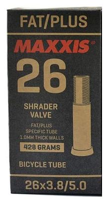 Maxxis Fat / Plus 26 &#39;&#39; Inner Tube Schrader 48mm