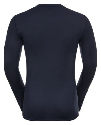 Maillot Manches Longues Odlo Active Warm Eco Bleu
