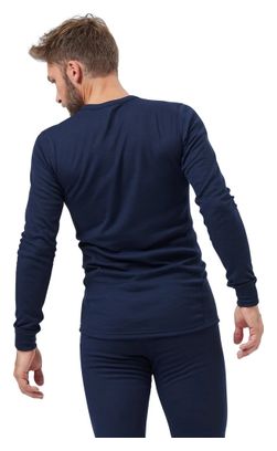 Maillot Manches Longues Odlo Active Warm Eco Bleu