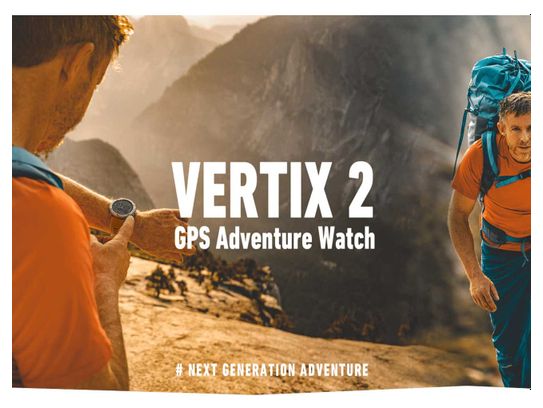 Montre GPS connectée multisports adventure - Coros Vertix 2 Obsidian