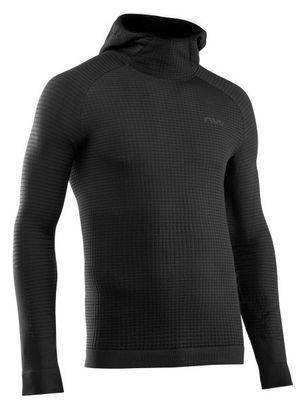 Nothwave Route Knit Hoodie Black