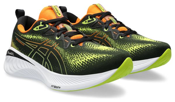 Chaussures de Running Asics Gel Cumulus 25 Noir Jaune Orange Homme