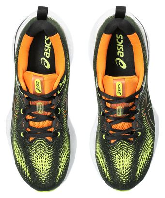 Chaussures de Running Asics Gel Cumulus 25 Noir Jaune Orange Homme