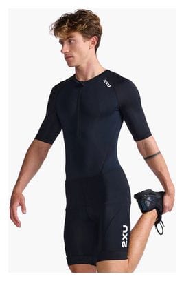 2XU Core Sleeved Trisuit Negro