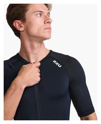 2XU Core Sleeved Trisuit Negro