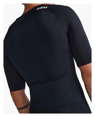 2XU Core Sleeved Trisuit Negro