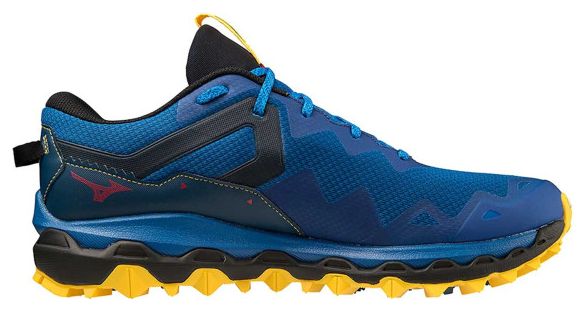 Trail Running Shoes Mizuno Wave Mujin 9 Blue Yellow