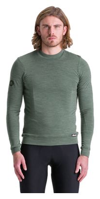 Santini Impetus Merino Green Long Sleeve Sweater