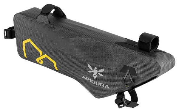 Sacoche de Cadre Apidura Expédition 3L Gris / Jaune