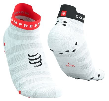 Compressport Pro Racing V4.0 Ultralight Run Low Socks Blue