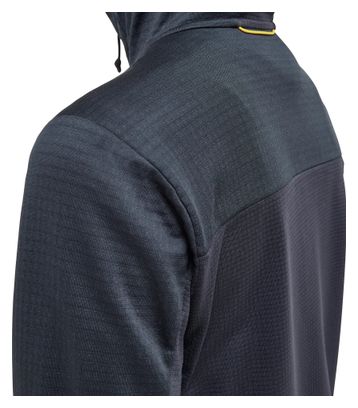 Haglöfs LIM Mid Fast II Hood Fleecejacke Schwarz Damen
