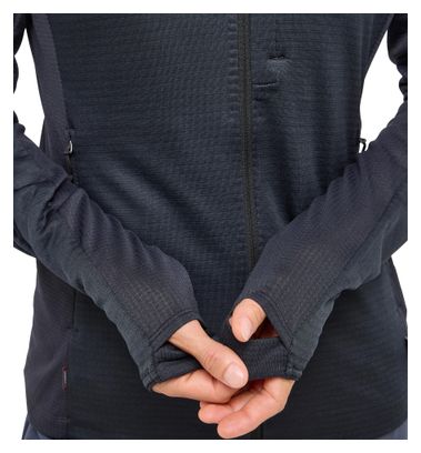 Haglöfs LIM Mid Fast II Hood Fleecejacke Schwarz Damen