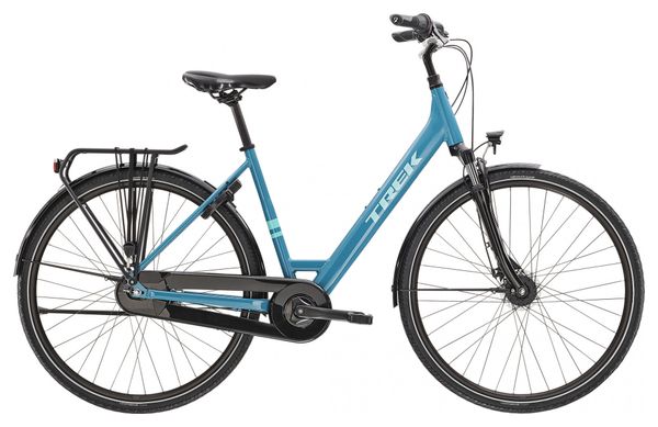 Vélo de Ville Trek District 1 Equiped Lowstep Shimano Nexus 7V Teal 2023