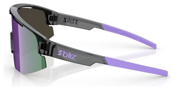 Bliz Matrix Occhiali piccoli di cristallo nero/viola