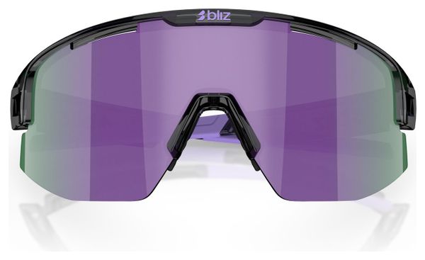 Bliz Matrix Occhiali piccoli di cristallo nero/viola