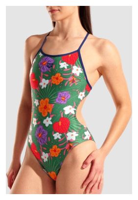 Maillot de bain Arena Rain Forest Vert/Bleu Femme