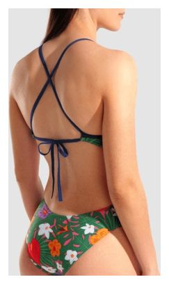 Maillot de bain Arena Rain Forest Vert/Bleu Femme