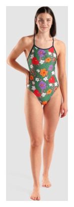 Maillot de bain Arena Rain Forest Vert/Bleu Femme