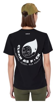 Camiseta de manga corta Circle Agility CAF 2.0 negra unisex