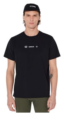 Camiseta de manga corta Circle Agility CAF 2.0 negra unisex