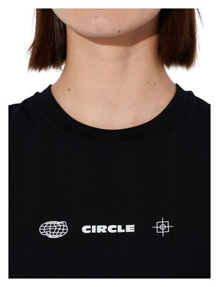 Camiseta de manga corta Circle Agility CAF 2.0 negra unisex
