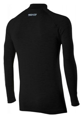 Maillot de manga larga Sixs TS3 Merinos Negro