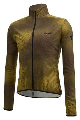 Santini Fango Green Long Sleeve Jacket