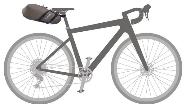 Sacoche de Selle Ortlieb Seat-Pack QR 7.5L Gris Beige Dark Sand
