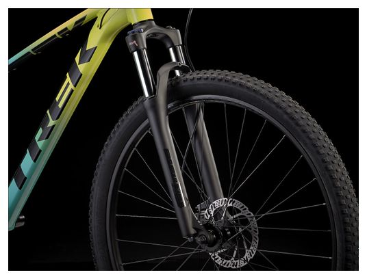 Trek Marlin 5 Shimano Altus 8V 27.5" Semi Rigid Mountain Bike Yellow / Green 2023