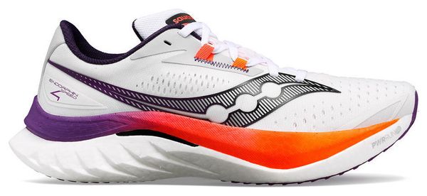 Chaussures de Running Homme Saucony Endorphin Speed 4 Blanc Violet Orange
