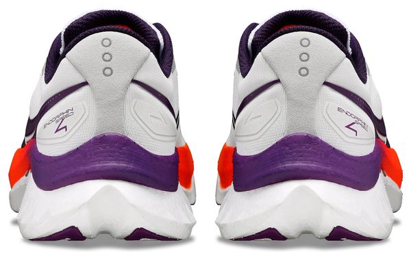 Chaussures de Running Homme Saucony Endorphin Speed 4 Blanc Violet Orange