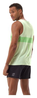 Canotta Compressport Performance verde da uomo