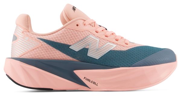 Zapatillas de running New Balance FuelCell Rebel Lace rosa/azul para niño