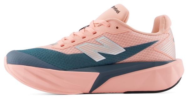 Zapatillas de running New Balance FuelCell Rebel Lace rosa/azul para niño